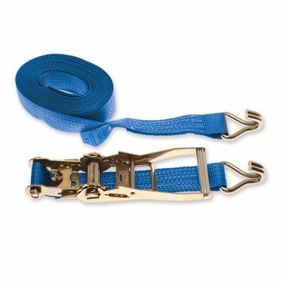 Sangle d'arrimage à cliquet 2 parties crochet simple