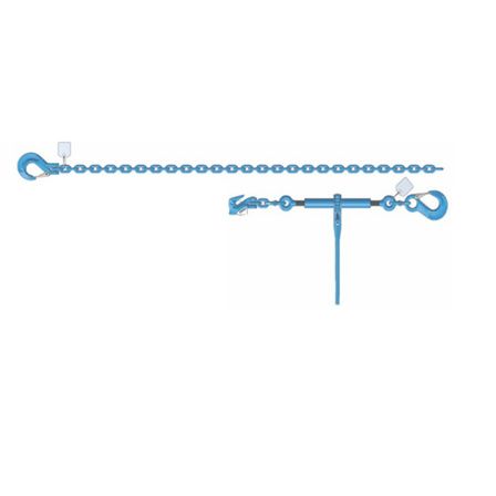 Arrimage Grade 100, 2 parties, chaine et tendeur autobloquant BLOKMI